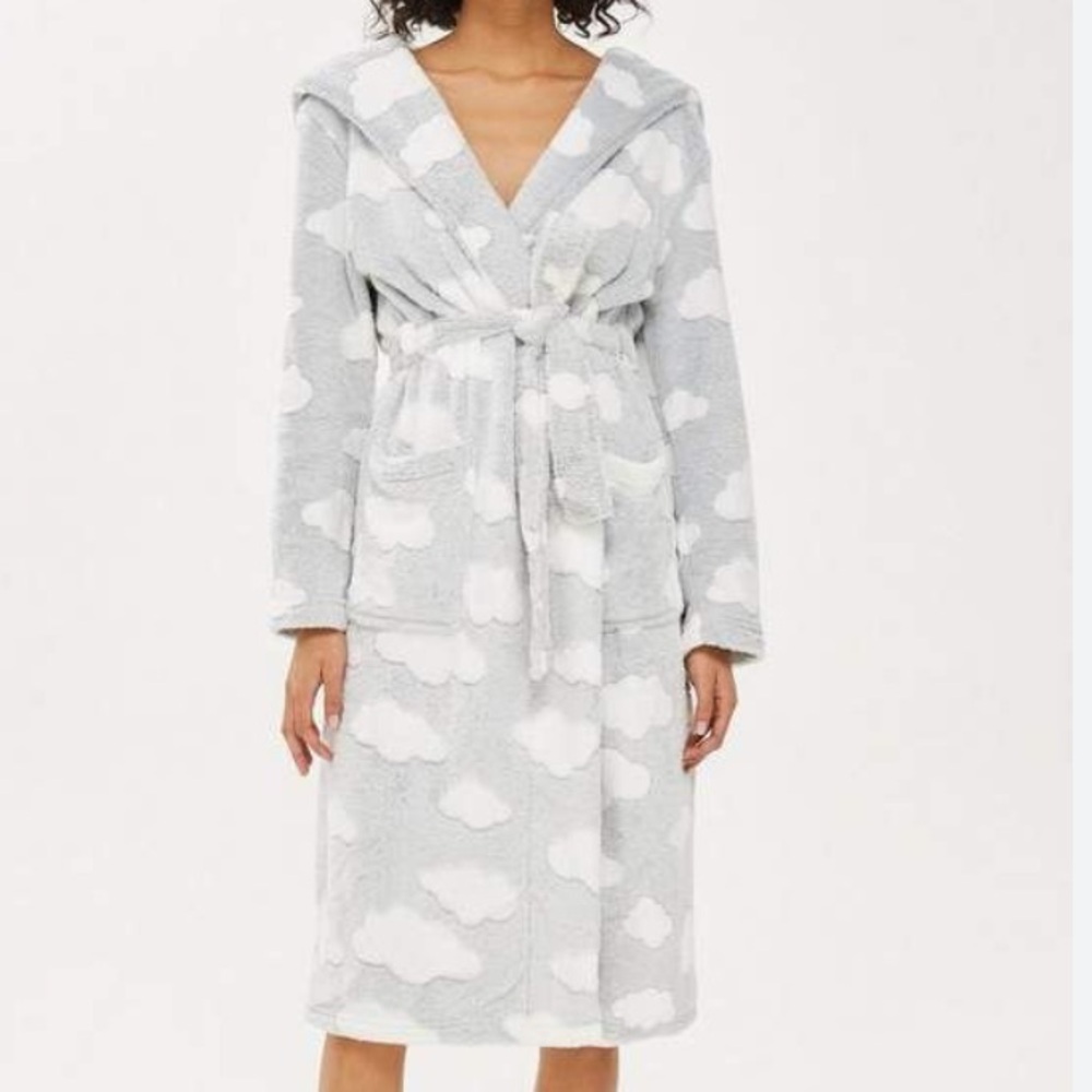 Topshop vintage plush cloud robe